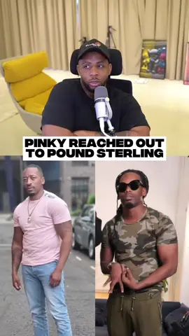 Pinky responds to Pound Sterling 🗣️ Full video on my YouTube  👉 Link in bio 