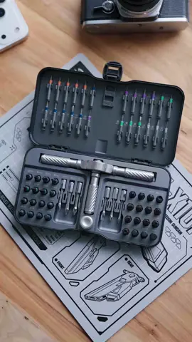 この一本のドライバーセットがあれば、家の大小さまざまな修理に対応でき、省力設計でとても実用的です！#ドライバー#電動ドライバー# 工具#おすすめ#居家生活#ドライバーセット 