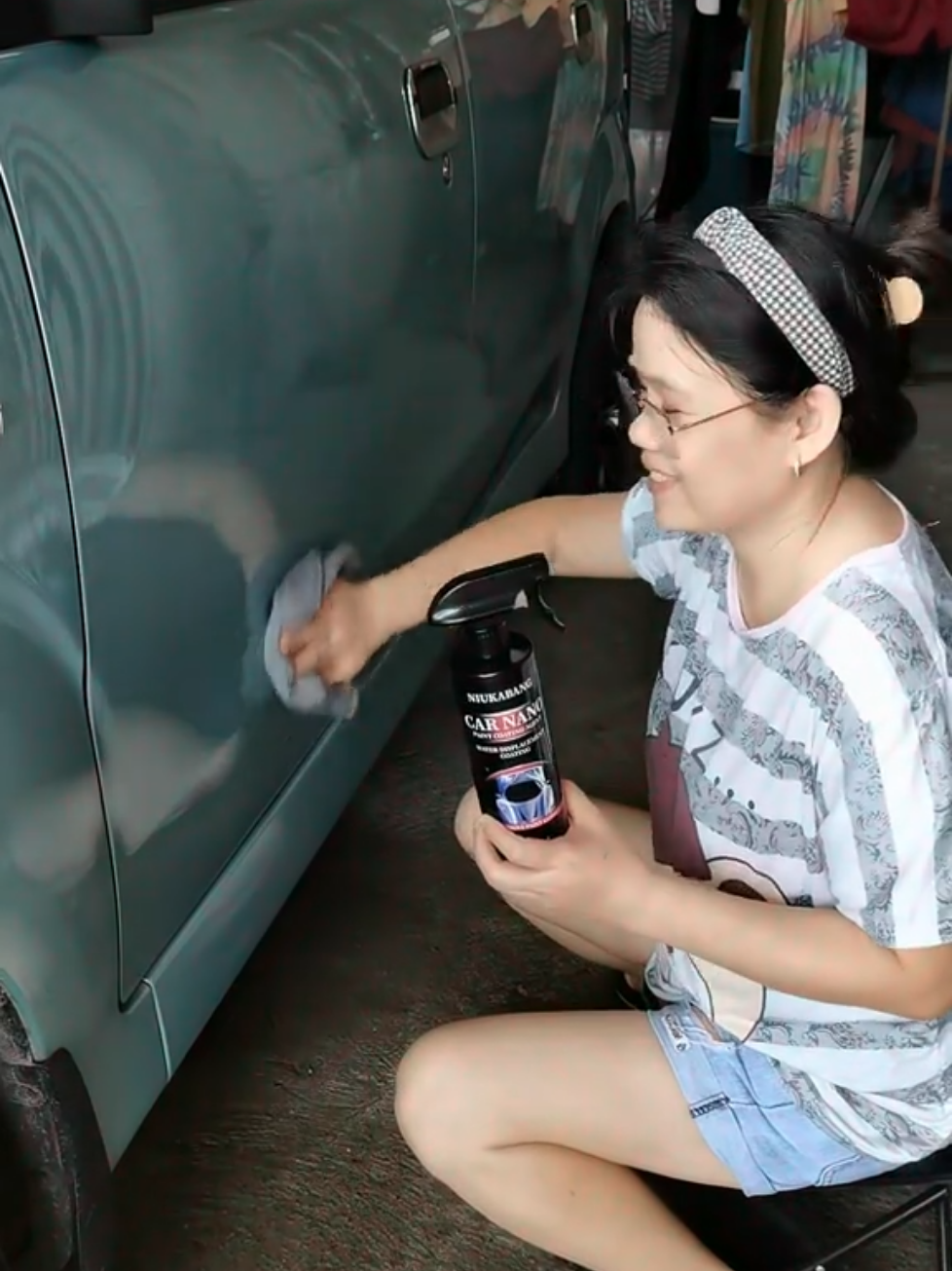 Perfect Combination talaga pinanatili ang kintab ng sasakyan mo kaya mukhang laging bago!🥰##carnanopaintcoatingagent #microfibertowel #niukabang #microfibertowelcar #fyp 