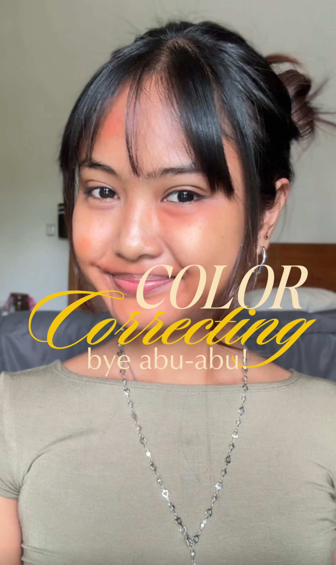 SAWO MATANG GIRLIESSssSS stop feeling insecure kalo makeup sering abu-abu. let’s learn color correcting, NO MORE ASHY LOOK <33 learnt this technique from @adi 🤍 Product details: - Charlotte Tilbury Correcting Cream (tan) from @Beautyempireid2  - MOP Cover Age Concealer (N30) - BLP Loose Powder (sand beige) #tanskin #sawomatang