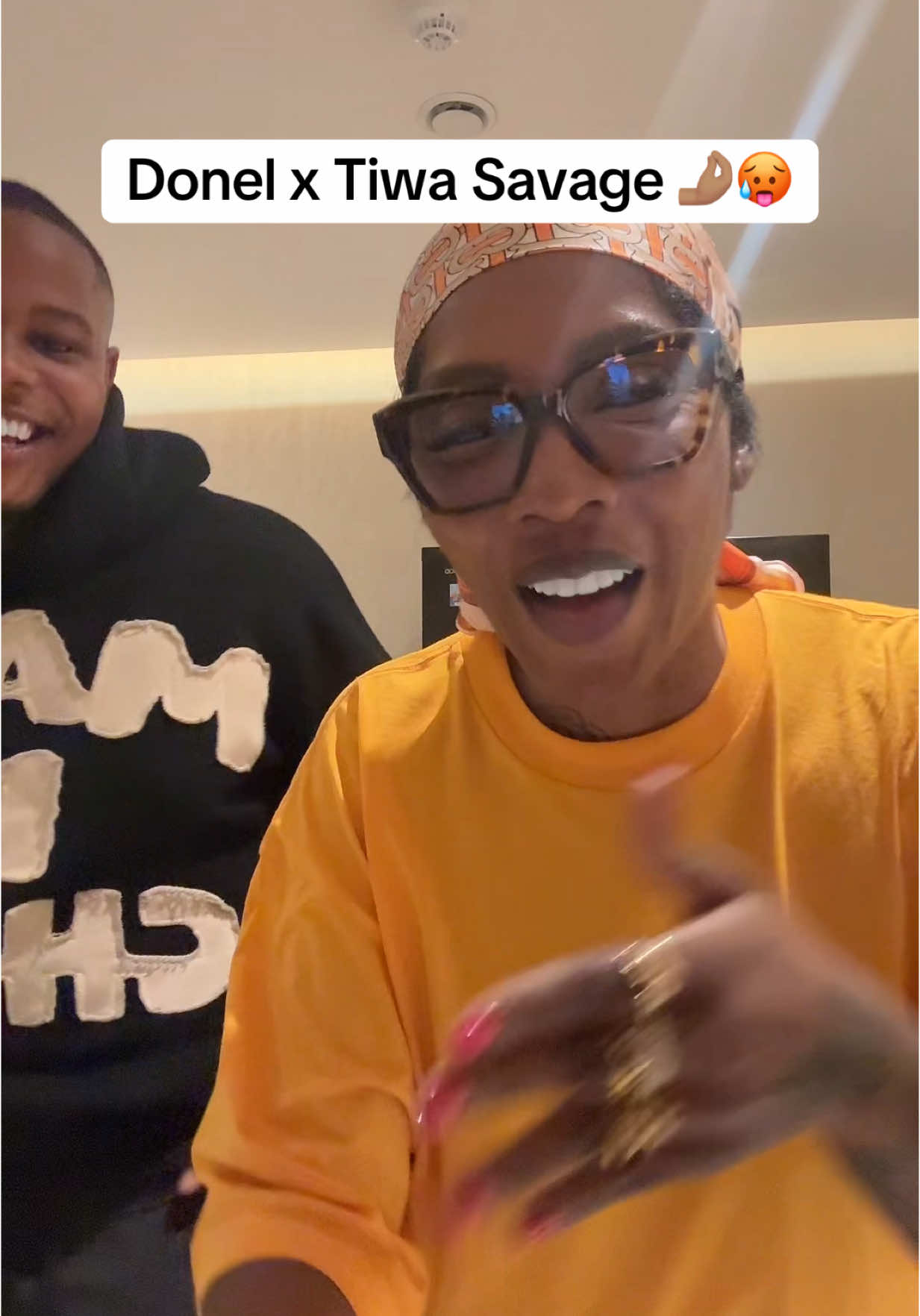 Look who did the dance 🥹 big love @Tiwa Savage 🫶🏾 Shine is out now #shine #donel #tiwasavage 