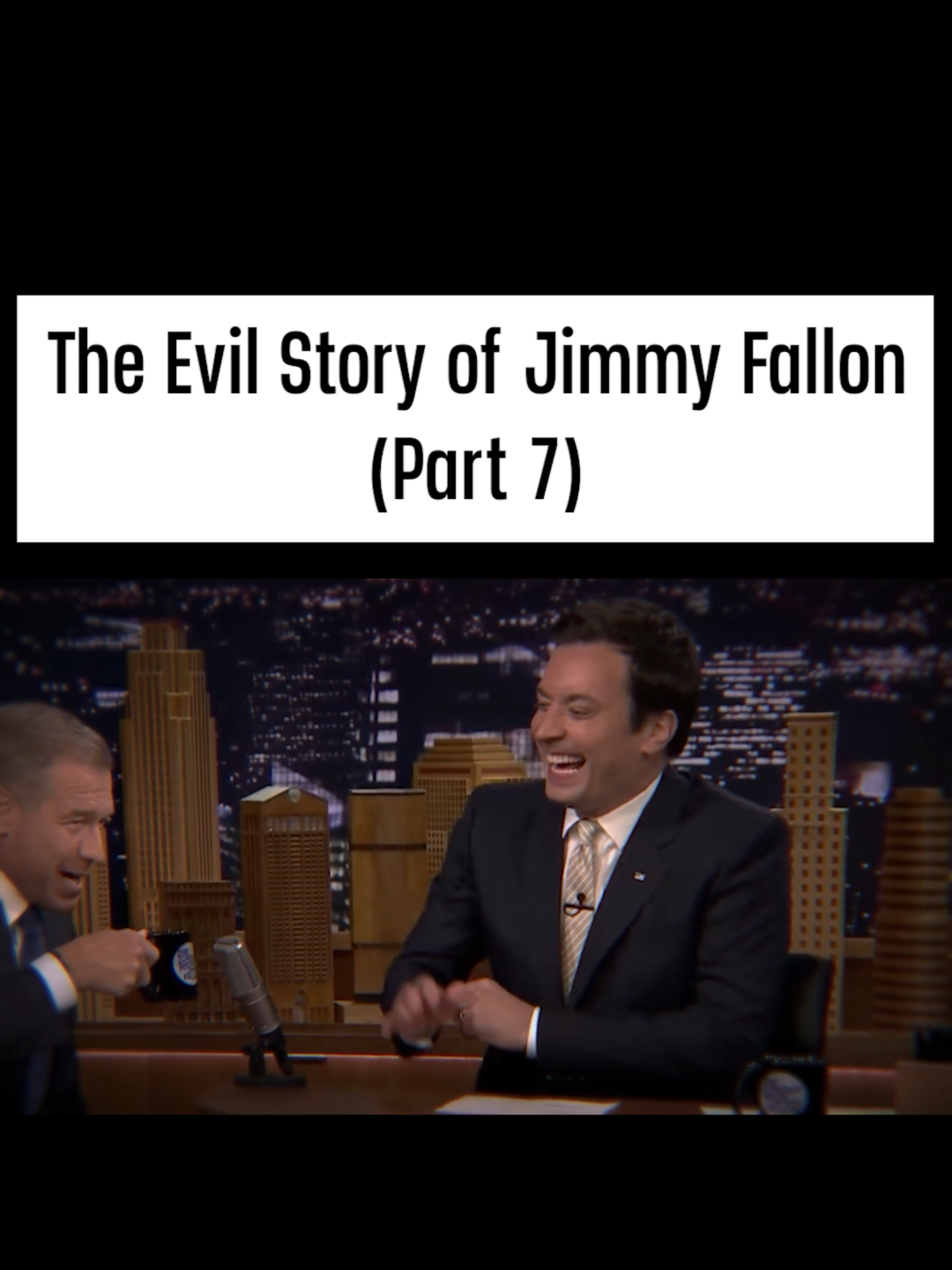 The Evil Story of Jimmy Fallon (Part 7) #jimmyfallon #thetonightshowstarringjimmyfallon #thetonightshow