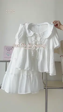 Set đồ mặc cưng như em pé luôn í #xuhuong #thinhhanh #tiktok #monshop #LearnOnTikTok #moingaymotoutfit 