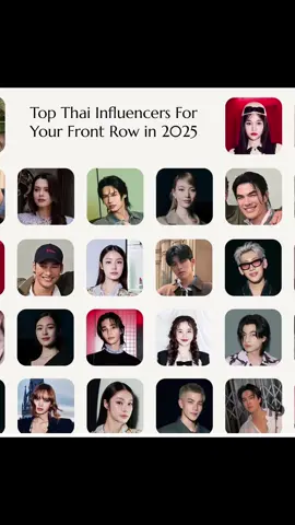 The top 20 Thai Influencers by EMV (Fashion Weeks 2025) So proud of you Becky 🤍🪽 @becky armstrong  #beckysangels #BeckyArmstrong 