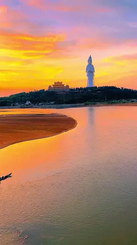 Hoàng Hôn 🌄 Chùa Minh Đức Quảng Ngãi ❤️💗#chuaminhducquangngai #xuhuonggggggggggggggggg 