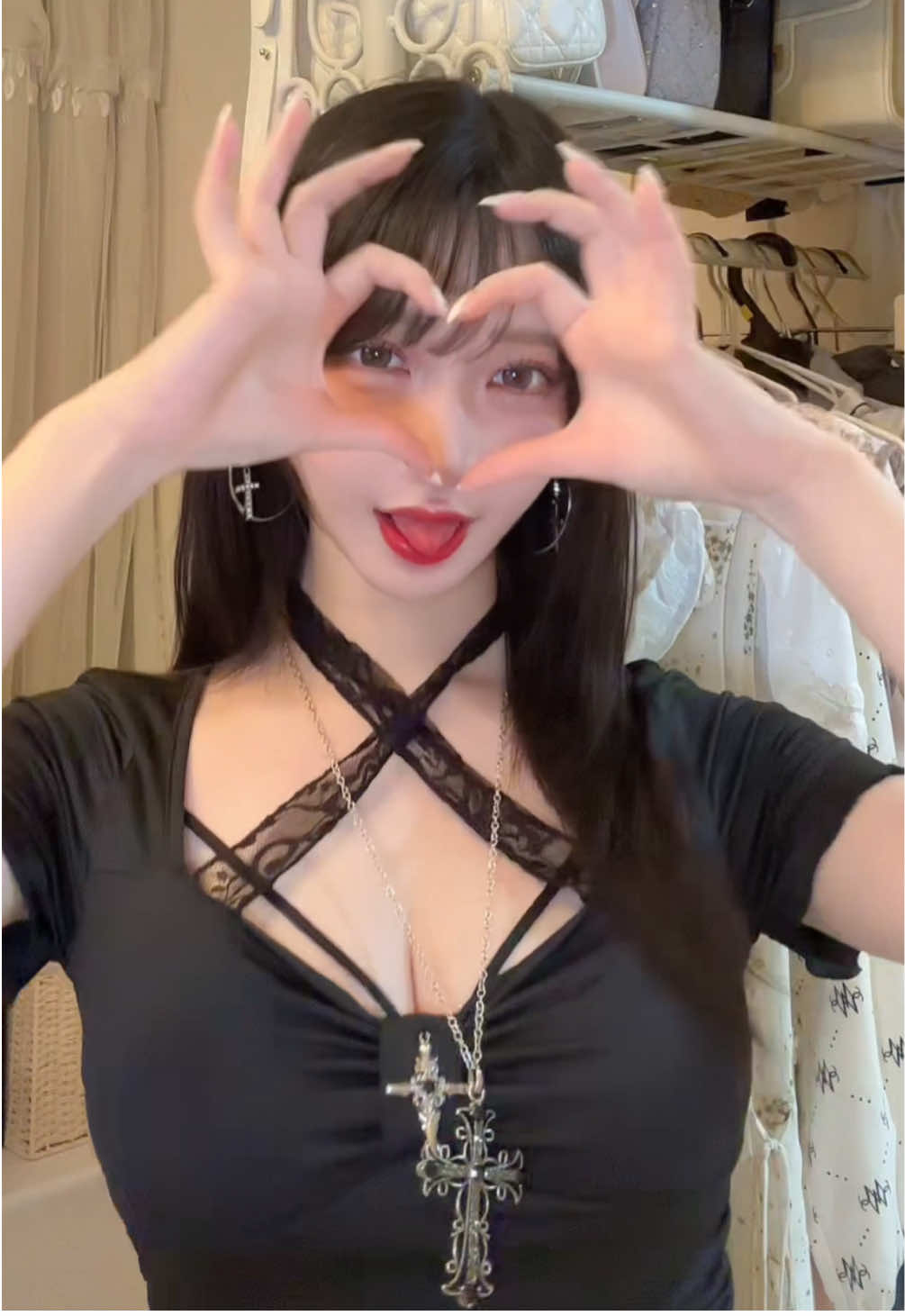 シャドウバン中だから載せやすい👅 #mytype #fyp 