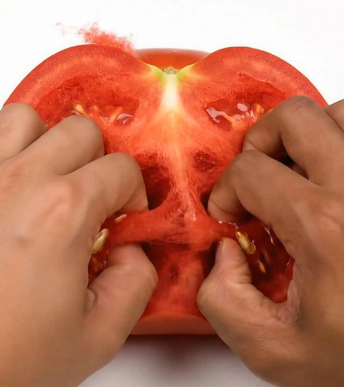 Cotton Tomato Slime ASMR 🍅☁️🧤 #asmr #asmrsounds #cottonslime #slimeasmr #satisfying #oddlysatisfying #aivideo 