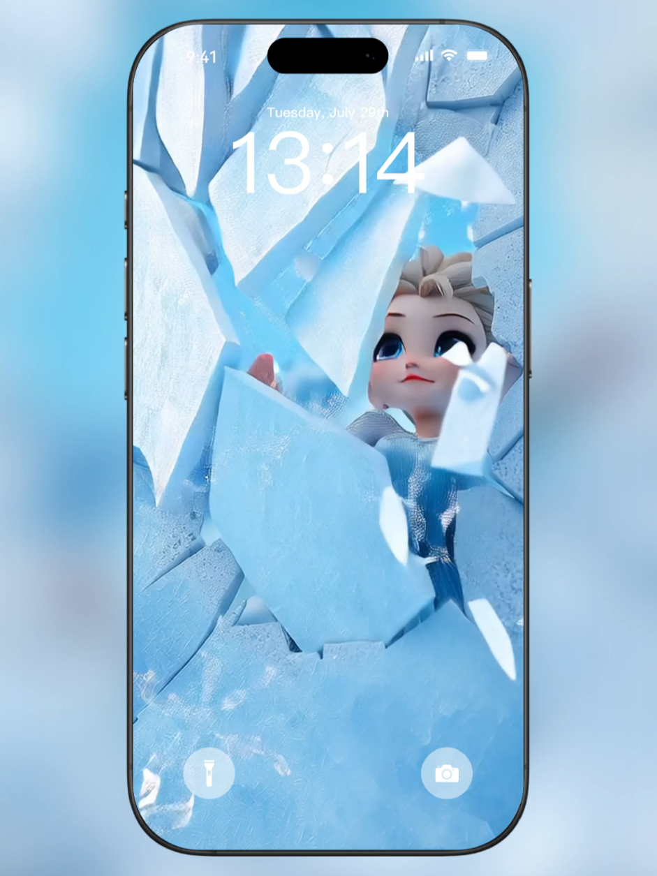 Elsa just shattered the ice! ❄️💥👑 #elsa #frozen #Disney #livewallpaper#phonewallpaper #wallpapers #magic #Trending#fyp 