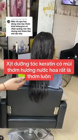 Trả lời @150 Mình cảm ơn bạn nha,xịt dưỡng Keratin giúp cung cấp độ ẩm cho tóc ,giúp tóc mượt hơn, và đặc biệt gỡ rối rất là tốt. Với mùi thơm hương nước hoa dịu nhẹ,Sẽ giúp tóc của chị em bóng mượt và thơm suốt ngày dài,chị em nào quan tâm về sản phẩm, thì bấm vào giỏ hàng ở góc trái phía dưới video tham khảo nhé##xitduongtoc##xitduongtockeratin##duongtoctainha##xuhuong
