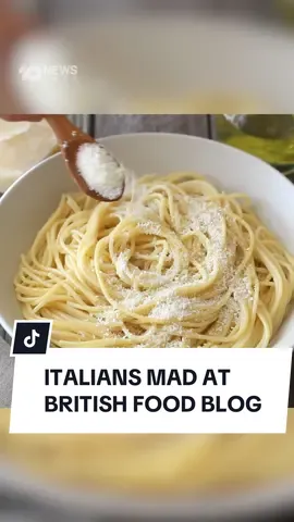 Italian chefs are not happy after a British food blog made some unwelcome changes to a classic pasta dish. Cacio e pepe should be made with just spaghetti, pecorino cheese and black pepper – but this website suggested adding butter, parmesan and cream, which was not well received. #cacioepepe #pasta #italy 