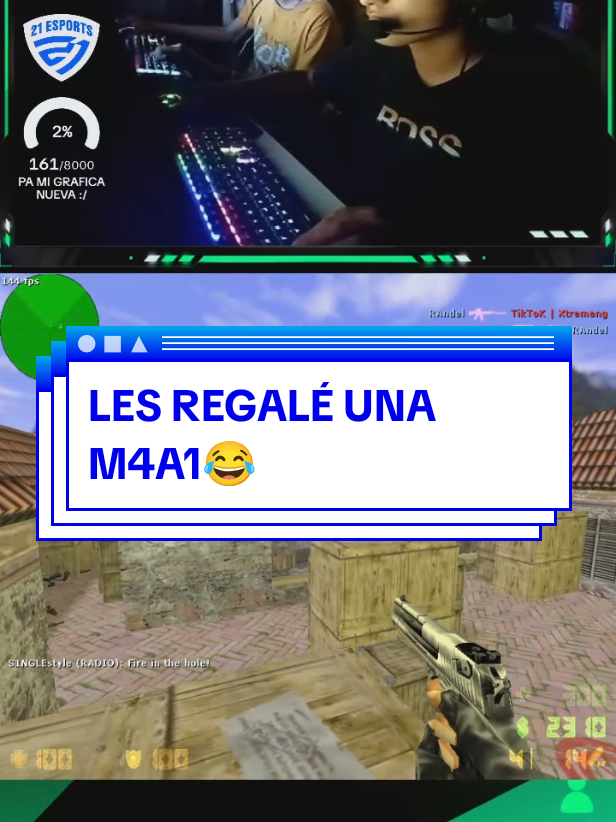 Les regaló a Jackson, El jugador de lol 🤣 #fyp #clipsdetwitch #GamerEnTikTok #LIVEIncentiveProgram #nostalgiagame #counterstrike #pug #cs16 #vzla #tiktoklive #livehighlights #LIVEStory #PaidPartnership 