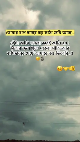 তোমার বাপ দাদার কয় কাঠা জমি আছে ওইটা আমি ভালো করেই জানি ২০০ টাকার জন্য খুলে ফেলো শাড়ি আর জমি দারের মেয়ে আমারে কও ভিকারি🥴🗿#foryoupage #vypppppppppp #fyppppppppppppppppppppppp #foryoupage #foryoupage #foryoupage 