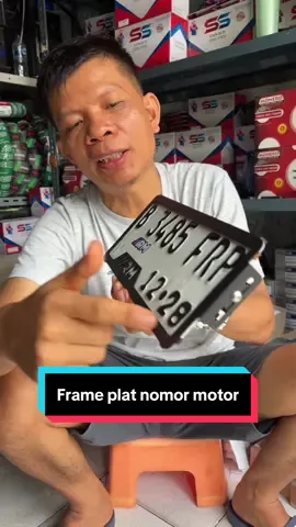 Bingkai plat nomor aluminium alloy #bingkaiplatnomor #frameplatnomor #variomodifikasi 