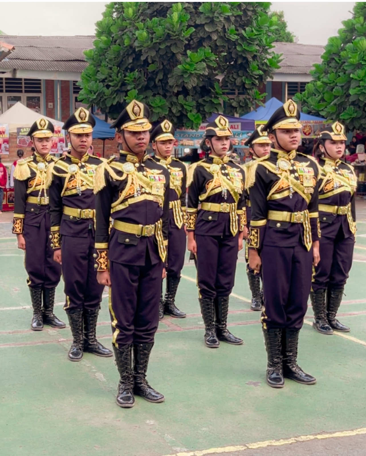 MERINDING! PASKIBRA SMKN 1 KLARI KARAWANG LPBB GEMERLAP 🇮🇩 Source : YouTube/DUNIA PASKIBRA