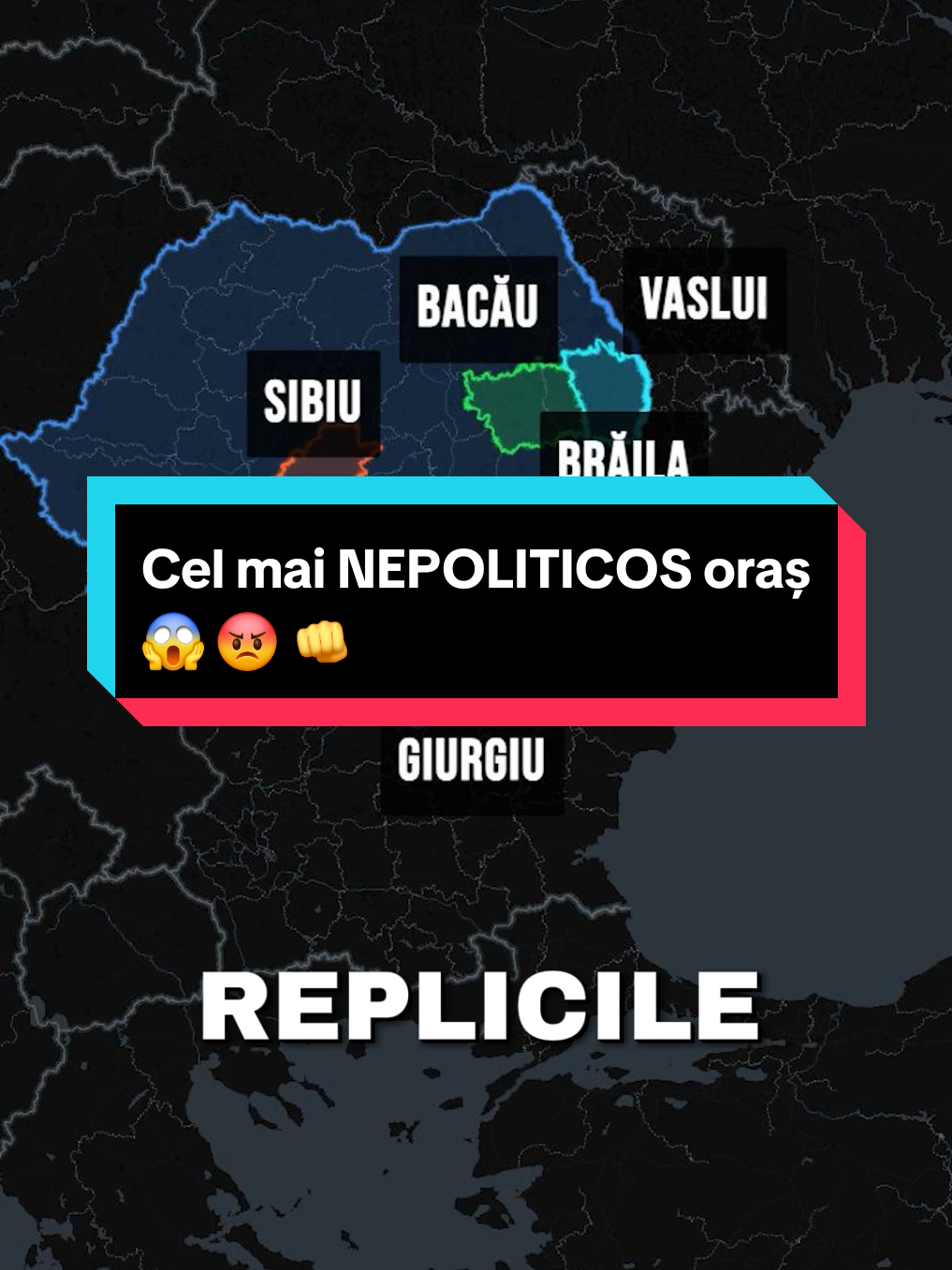 Unii te privesc urât doar dacă le zâmbești. Află care sunt cele mai nepoliticoase orașe din România 🧊👇 🔗 Intră pe linkul din bio și votează ce oraș să apară în următorul episod! #romaniapeharta #topromania #orase #atitudine #bucuresti #vaslui #braila 