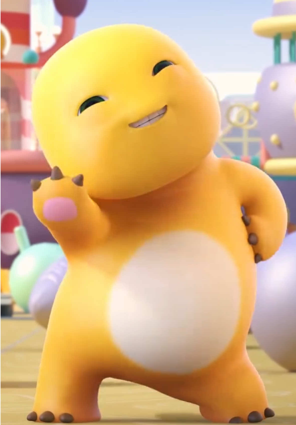 One dance move at a time 🪩✨ Nailong’s making his way into your heart 🤭 #Nailong #NailongDragon #MilkDragon #CuteCharacter #Cute #fyp #foryou #foryoupage This clip is from @/nailoong_official on IG