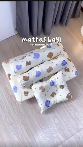 Set matras bayi 👶🏻 • 1 matras lembut  • 2 guling • 1 bantal peyang #matrasbayi #rekomendasimatrasbayi #setmatrasbantalgulingbayi #kasurbayi #setmatrasbayi #matrasbayikarakter #matrasbayilipat #setmatrasbayi 