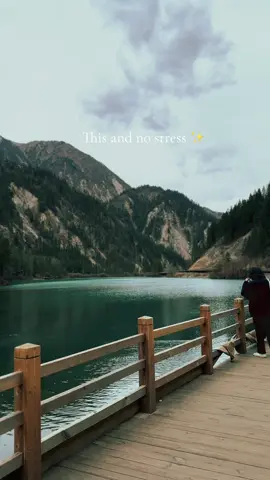 Jiuzhaigou feels like a page in a fairytale book 🥹 #jiuzhaiguonationalpark #china 