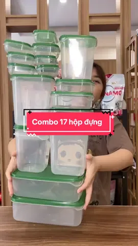 Combo 17 hộp đựng #hopdungthucpham #xuhuong #lienlanhle 