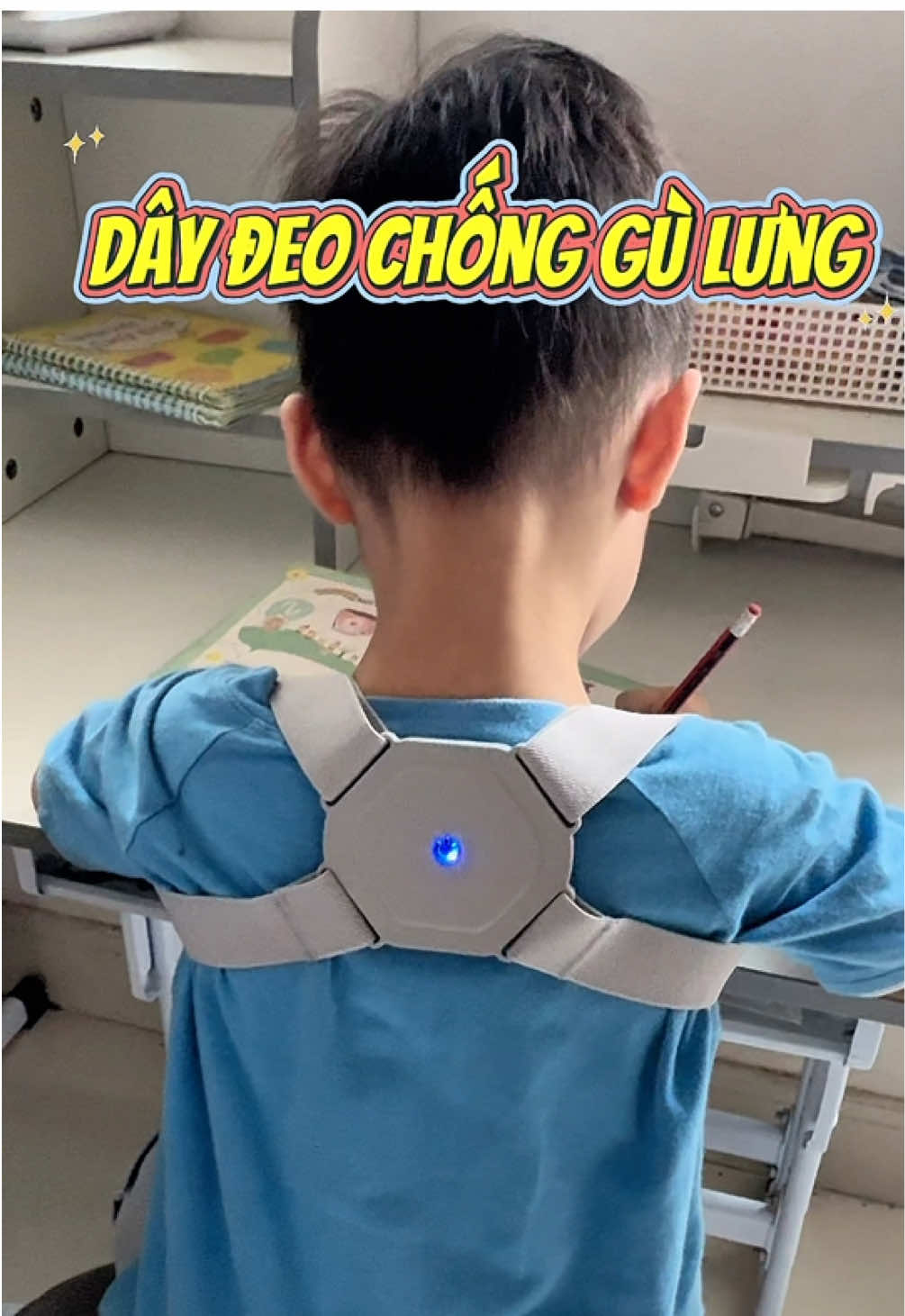 Đây đeo chống gù lưng cho bé và người lớn #ditastorevina #gùlưng #xuhuong #dihoc 