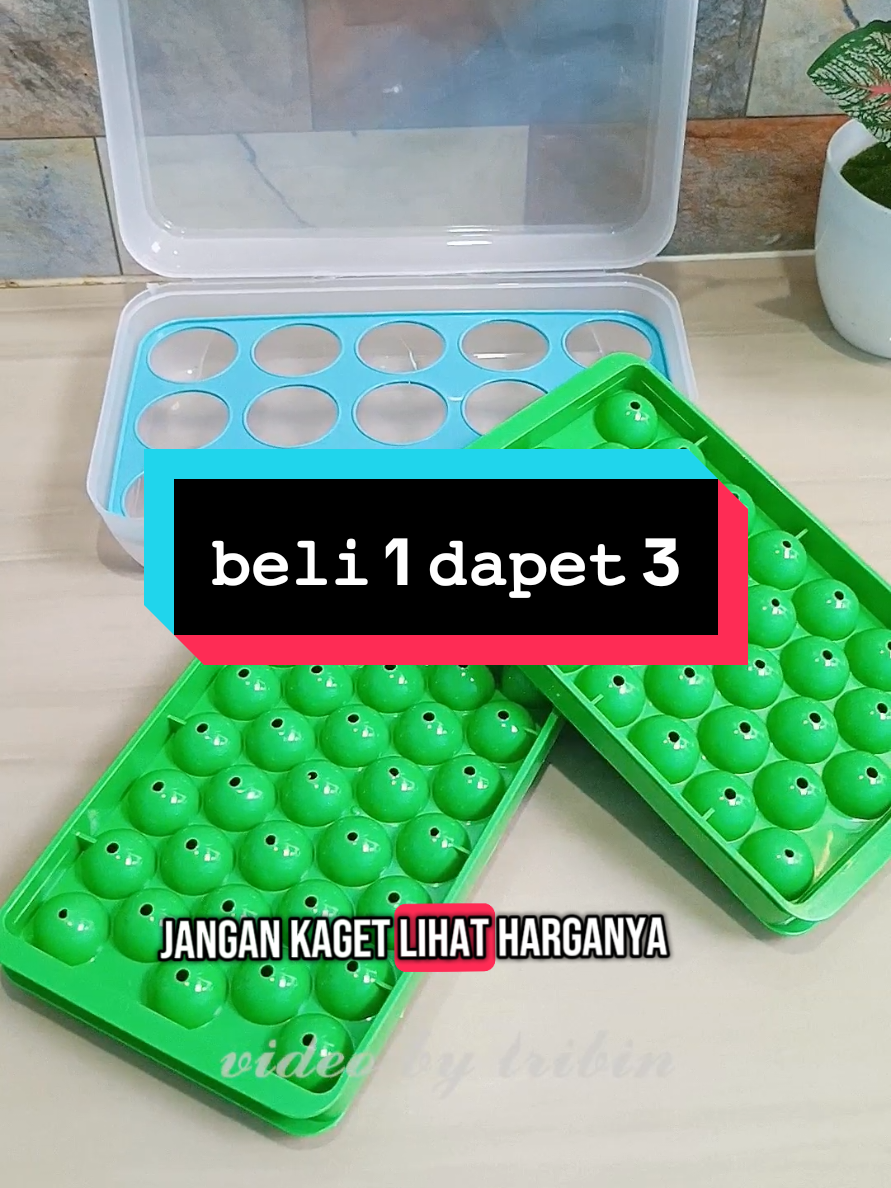 Emak-emak pasti demen yang beginian😍 yuk ah dikekepin #cetakanjelly #cetakanpuding #tempattelur 