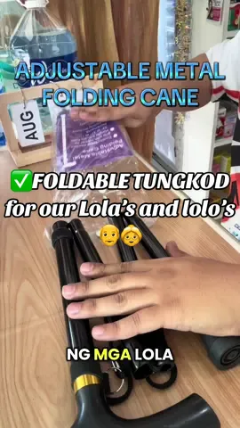 #walkingstick #walkingcane #walkingstick #walkingsupport #foldablestick #fyp #creatorsearchinsights #giftsforgrandparents #giftideas #tungkod #tungkodforsenior #tungkodforlolaatlolo 