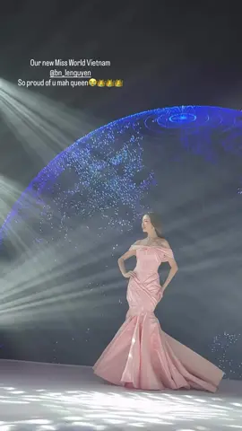 Fancam Lê Nguyễn Bảo Ngọc tại buổi công bố Miss World Vietnam 2025