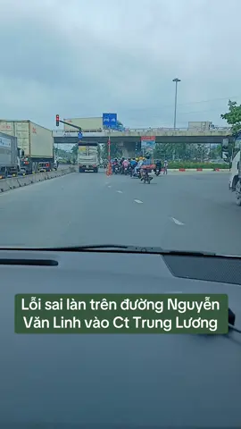 Lỗi sai làn trên đường Nguyễn Văn Linh vào Ct Trung Lương.#laixebangcatraitim #DuyThanh #hoclaixe #antoangiaothong #kinhnghiemlaixe #laixeantoan 