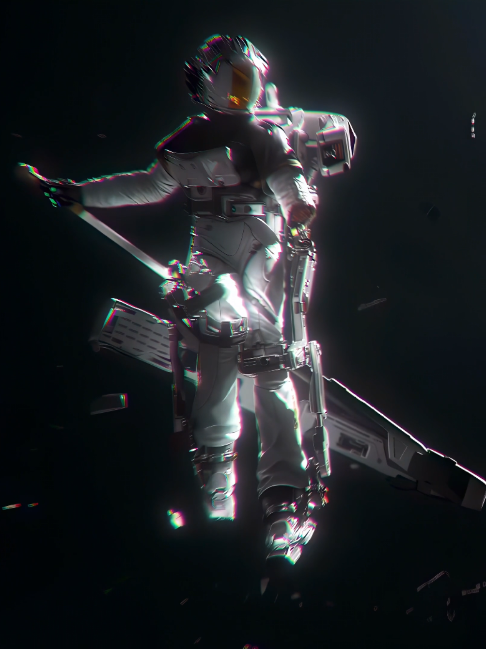 SABER #livewallpaper #4k #linhlung  #灵笼 #LingCageINCARNATION 