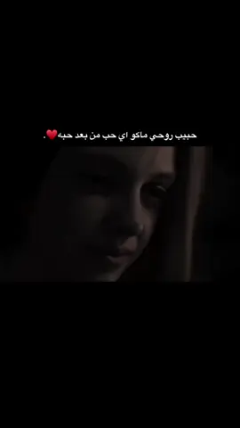 حبيب روحي ماكو اي حب من بعد حبه♥️.#عبارات #عرب_تيك_توك 