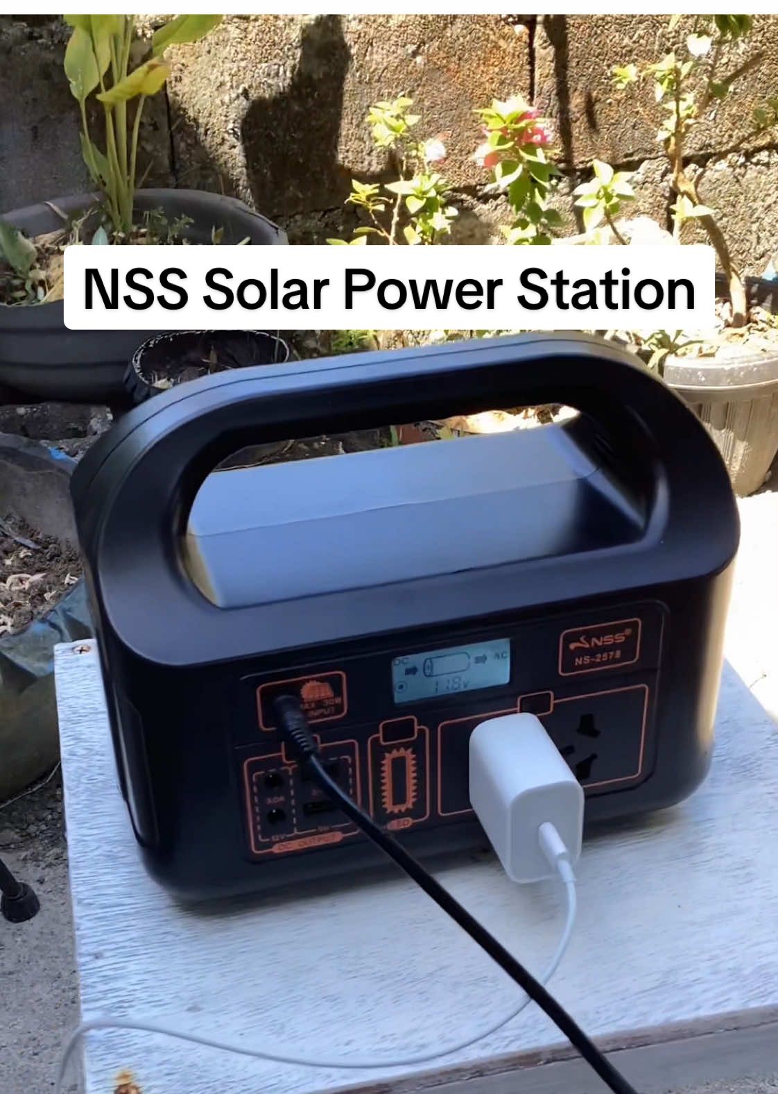 NSS Solar Power Station | NSS Solar Station #nss #nsspowerstation #nssportablegenerator150watts 