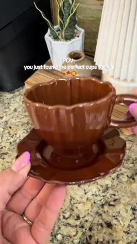Are you ready for fall? Because I am🤎🍂✨ #targetfinds #heartandhand #magnolia #targetgirl #fallready #coffeetok #coffeeathome #cupandsaucer #foryoupage #fyp @magnolia @target 