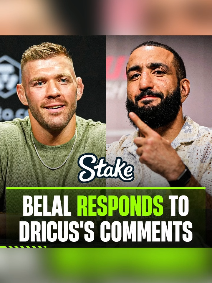 Dricus du Plessis told Ariel Helwani he was watching Belal vs. JDM just to see Belal lose.😂 Belal responds. 😂 #UFC #MMA #ufc319 #dricusduplessis #khamzatchimaev #belalmuhammad