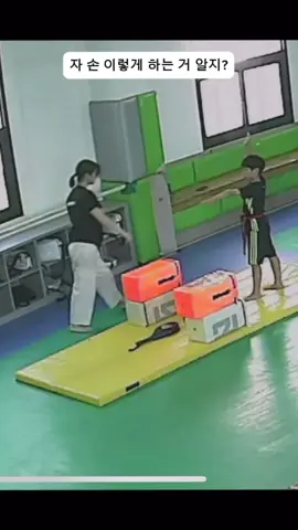 예상치 못한 공격.. #korea #taekwondo 