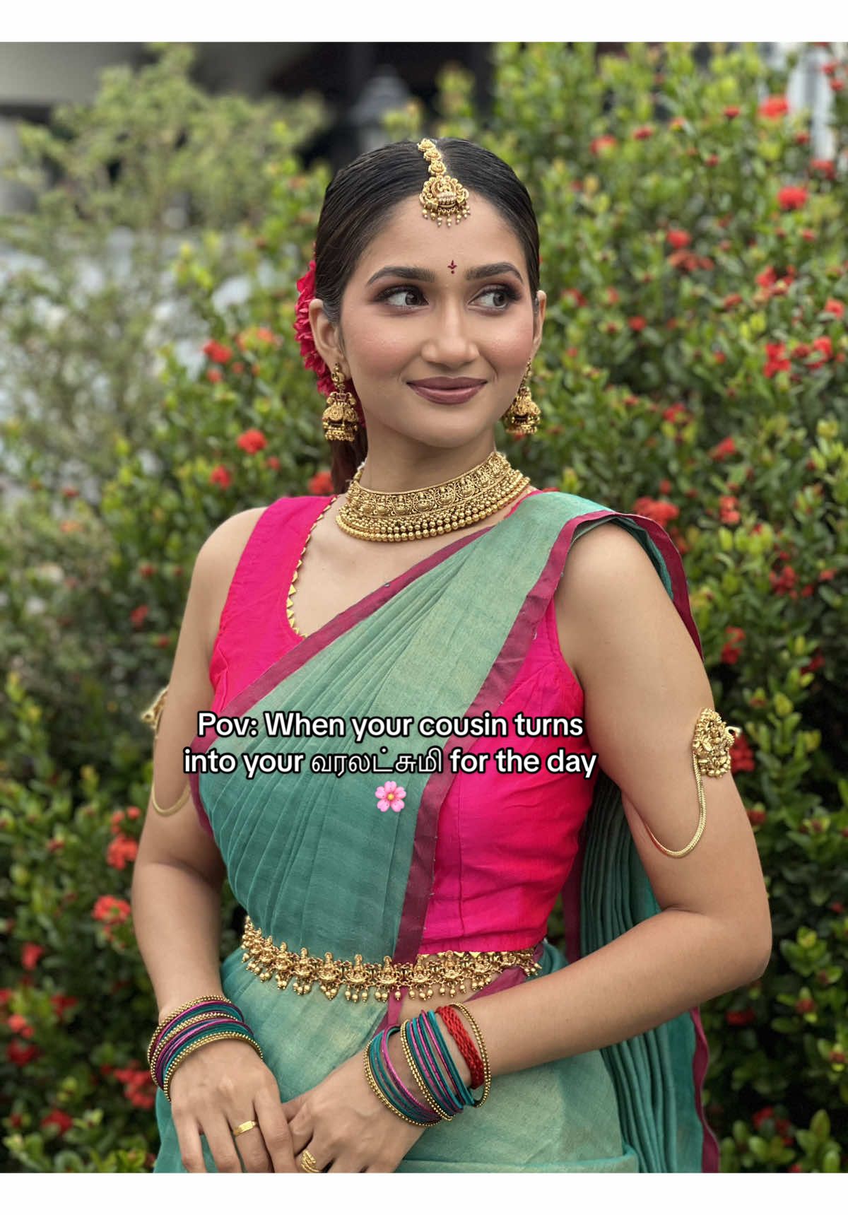 When your cousin turns into your வரலட்சுமி for the day 🌸 #makeupbyakkshna #akkshnamua #enggagementmakeup #akkshnamua #makeupbyakkshna #indianbride #indianmua #mua #malaysiamua #southindianbride #traditionallook #bride #makeupartist #bridalmakeupmalaysia #malaysianindianmakeupartist #weddingmakeup #malaysianindianwedding #malaysianindianmakeupartist #naturalmakeup #eyemakeupideas #eyemakeup #beautifulmakeup #makeupartist #southindianbride #msianindianwomen #indianmua #freelancemua #tiethethali #engagementmakeuplook #bangleceremony #bangleceremonymakeup #fyp #varalaxmivirathampoojai #varalaxami2025 