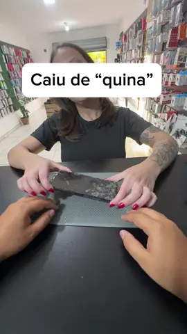 Caiu de quina 