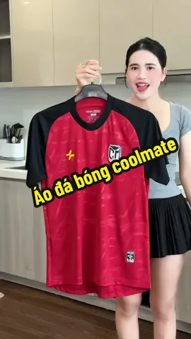 Áo đá bóng coolmate#kieugialinh #aothethaonam #coolmate 
