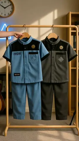 Setelan baju koko anak berkualitas bisa CoD #promogajian #kemejaanak #bajukoko #bajukokoanak #fyp 