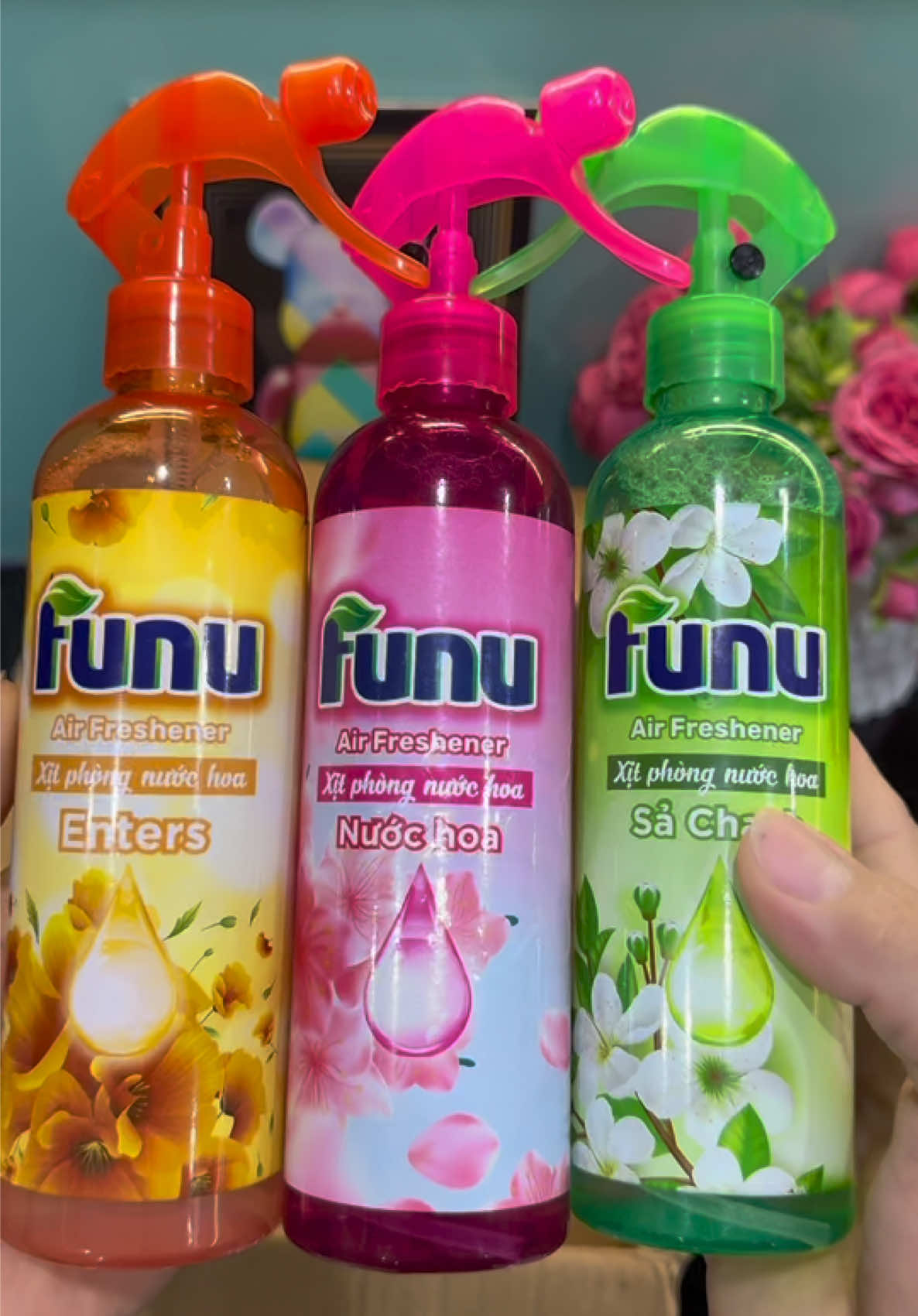 Xịt phòng tinh dầu nước hoa Funu #emkieutaphoa #xitphong #xitphongtinhdau #funu #xitphongfunu