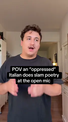 Sometimes I wish I wasn’t even Italian 🫩 #poetrytok #italian 