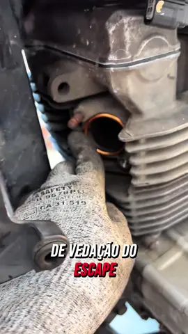 Troca do anel do escapamento cb300r 🔥 #cb300r #moto #cb300 #viral #244 