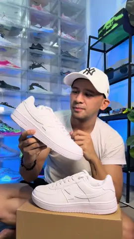 Airforce Triple White Shoes from Xtep #AllWhite #Sneakers #kuyajogs #shoereview
