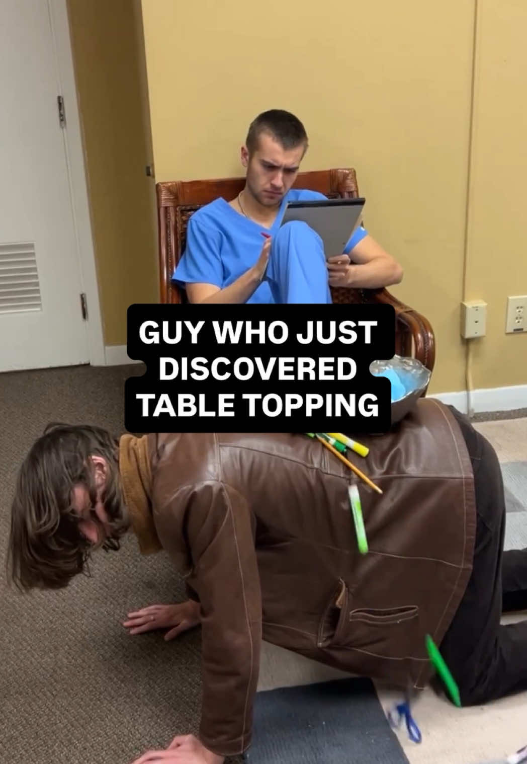 they’ve created a monster @Tommy Armstrong #collegelife #tabletop #trick #prank 