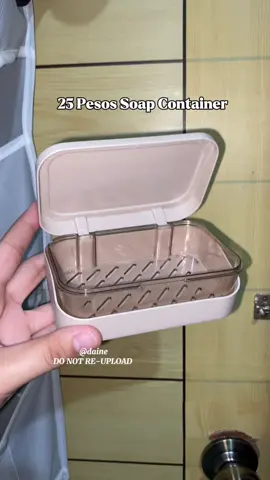 25 Pesos Soap Container ✨ #soapholder #soapcontainer #soapbox #fyp 