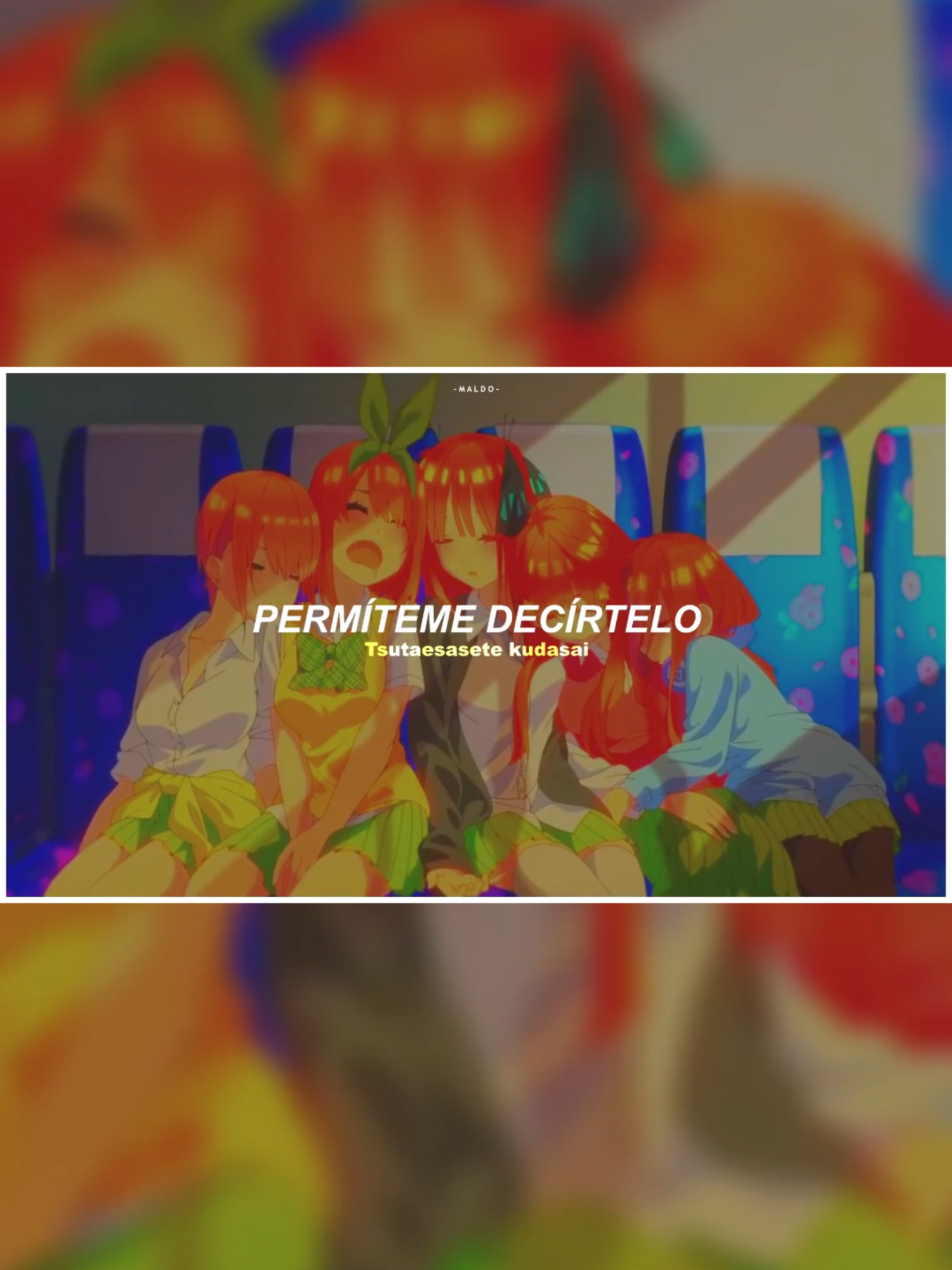 Gotoubun no Hanayome Season 2 ED. Full _ Hatsukoi - Sub. Español 『AMV』(Creditos: YT R-Maldonado84) ... #anime #otaku #animeedit #Anime #animetiktok #animememe #thequintessentialquintuplets #thequntessentialquintupletsedit #thequintessentialquintupletsseaon2 #thequintessentialquintupletsmovie #thequintessentialquintupletsedit#gotoubunnohanayomeseason2 #gotobunnohanayomemovie #gotobunnohanayome #gotobunnohanayomeedit #lasquintillizas #lasquintillizastemporada2 #hatsukoi #ending #endinganime #endings