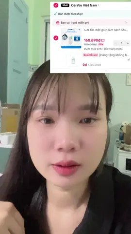 Tranh thủ mí bà ơi #ceraveskincare #srmcerave #cerave #ceravevietnam #chamsocda #xh #suaruamatcerave 