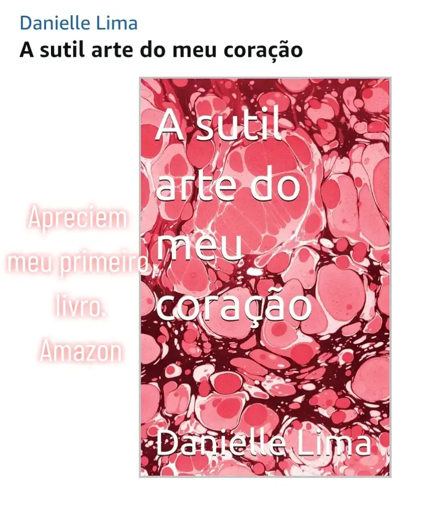 Publiquei meu primeiro livro.  me ajudem por favor  https://a.co/d/aw50wsG