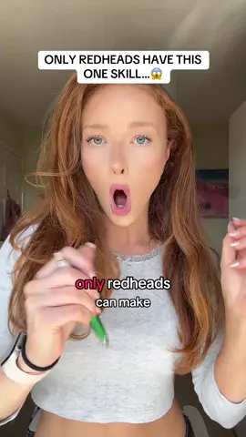 where my fellow amphibians at??? #fyp #redheads #redheadfact #naturalselection #gingers 