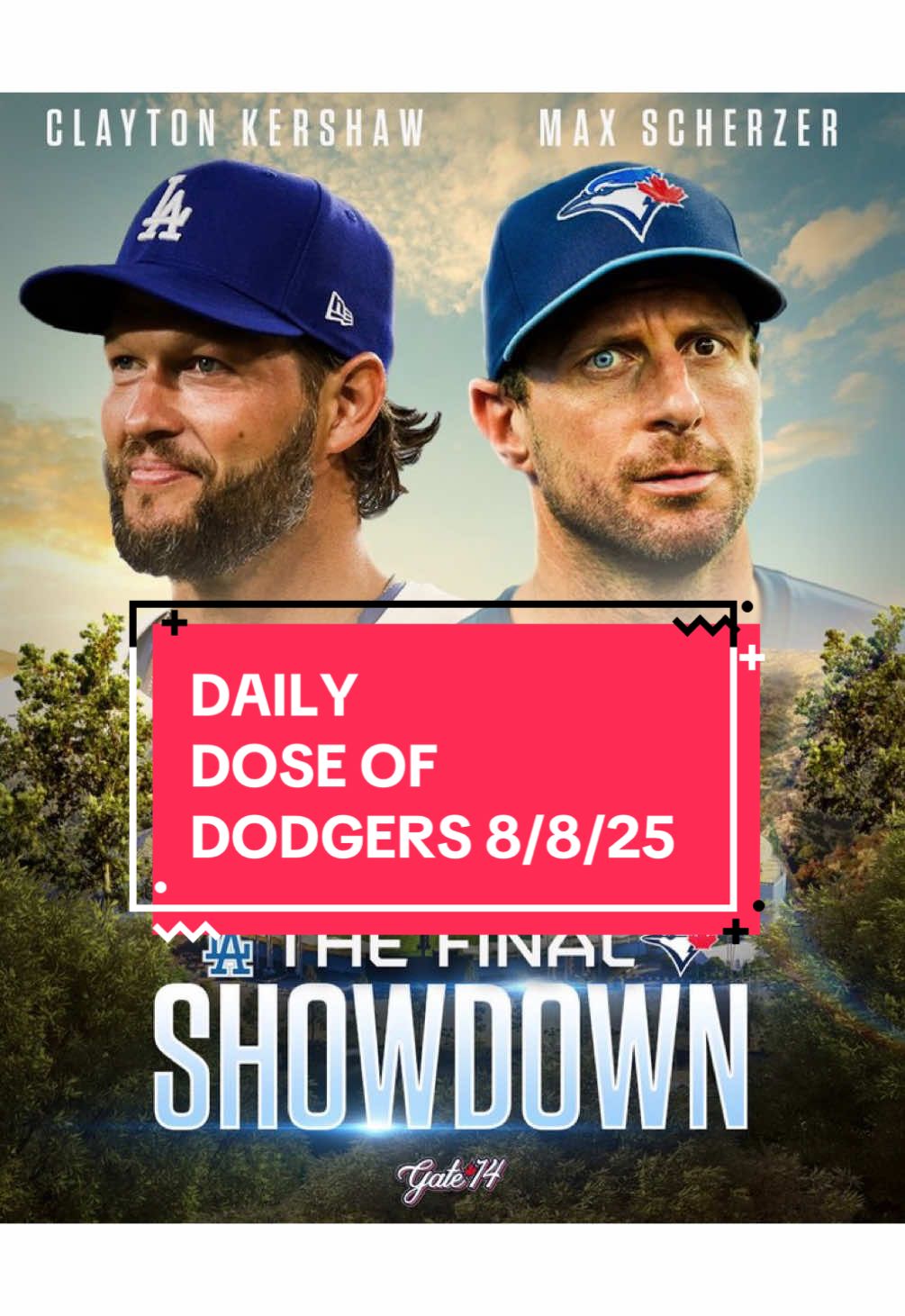 DAILY DOSE OF DODGERS 8/8/25 #losangelesdodgers #dailydoseofdodgers #maxscherzer #claytonkershaw #yoshinobuyamamoto #MLB 