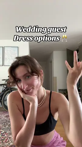 Winner gets a steam  #wedding #weddingguest #dressoptions 